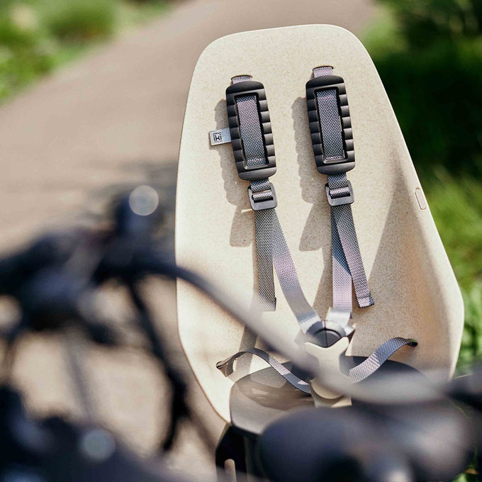 Tylne siodełko rowerowe BIO z adapterem do bagażnika