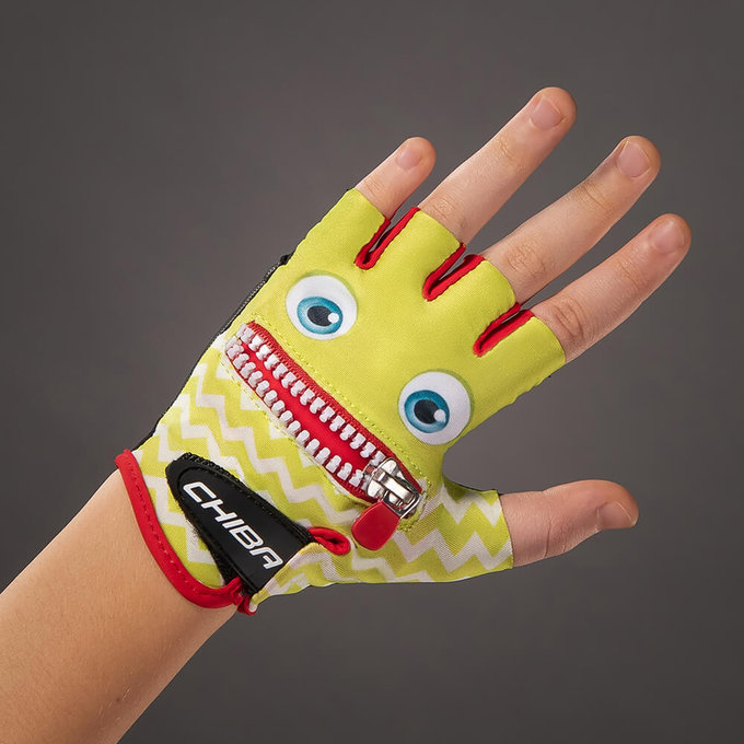 Rękawiczki rowerowe dla dzieci COOL KIDS  Face