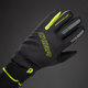 Zimowe rękawiczki rowerowe dla dzieci Kids Wodoodporne czarno/neonowożółte