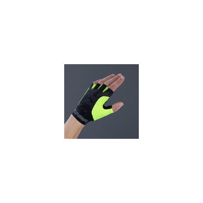 Rękawiczki rowerowe dla dorosłych Pure Race S żółte