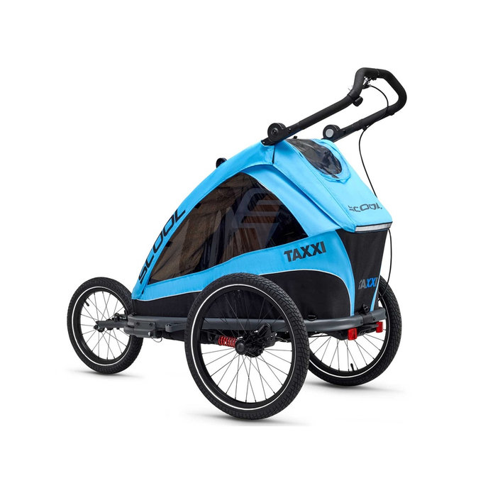 Przyczepka rowerowa TaXXi Elite 2 niebieska