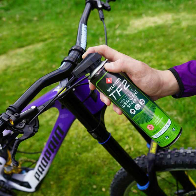 Olej smarowy WELDTITE z teflonem TF2 Aerosol z teflonem® (400 ml), głowica Smart Head