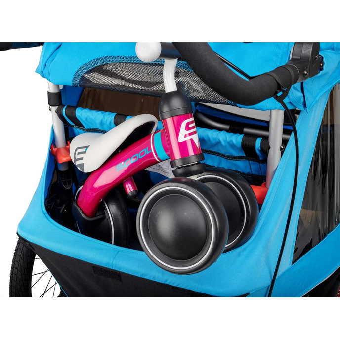 Przyczepka rowerowa TaXXi Elite 2 niebieska