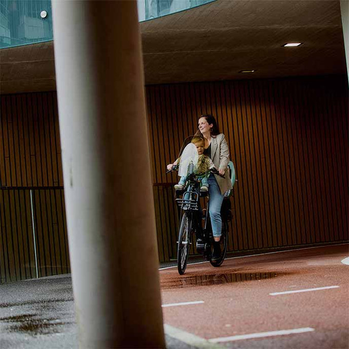 Fotelik rowerowy przedni z adapterem