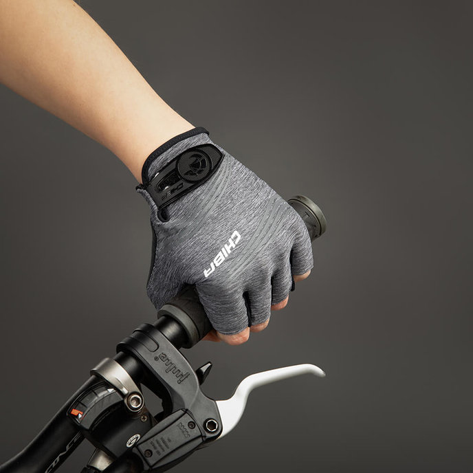 Rękawiczki rowerowe damskie Lady SuperLight ciemnoszare