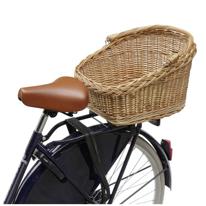 WICKER BASKET GT koszyk wiklinowy na tylny bagażnik brązowy