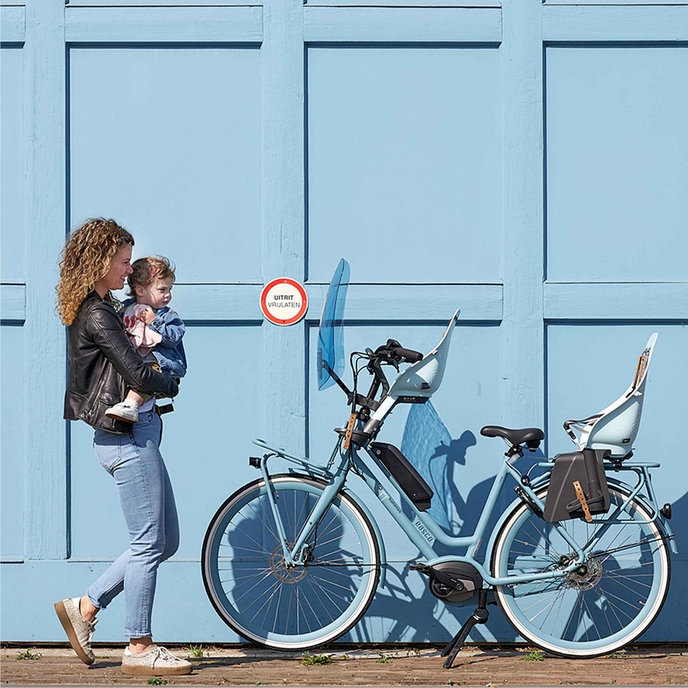 Fotelik rowerowy przedni z adapterem