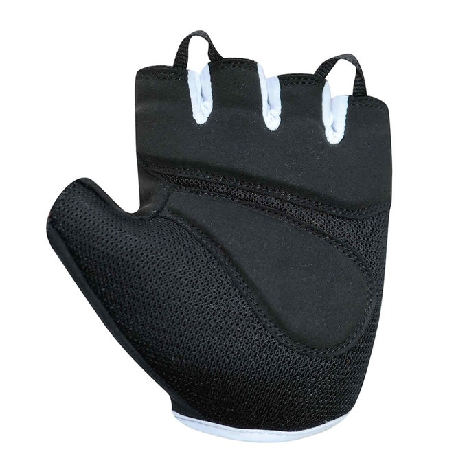 Rękawiczki rowerowe damskie Lady Gel czarno-białe