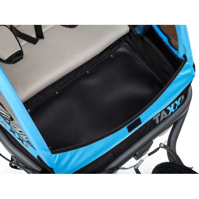 Przyczepka rowerowa TaXXi Elite 2 niebieska