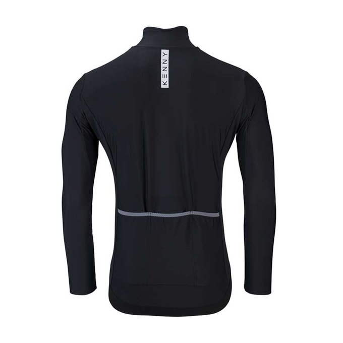 Zimowa koszulka rowerowa ESCAPE Black