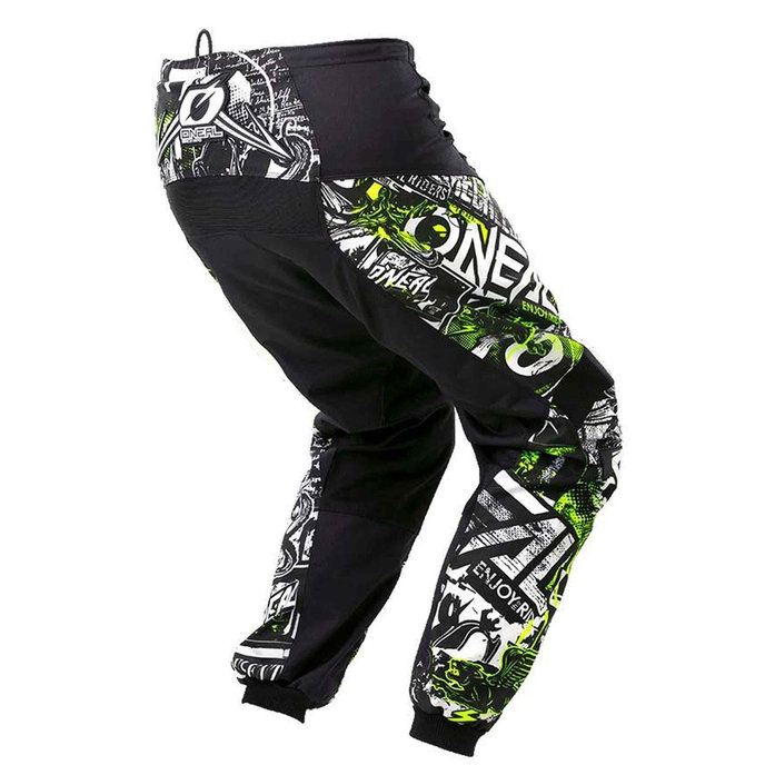 Spodnie dziecięce Element Attack żółte