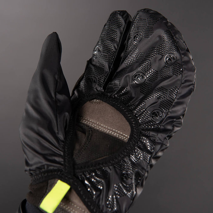 Rękawiczki rowerowe Pro Summer dla dorosłych, czarne