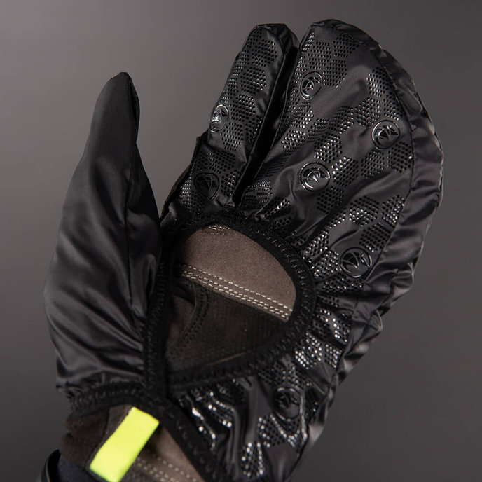 Rękawiczki rowerowe Pro Summer dla dorosłych, czarne