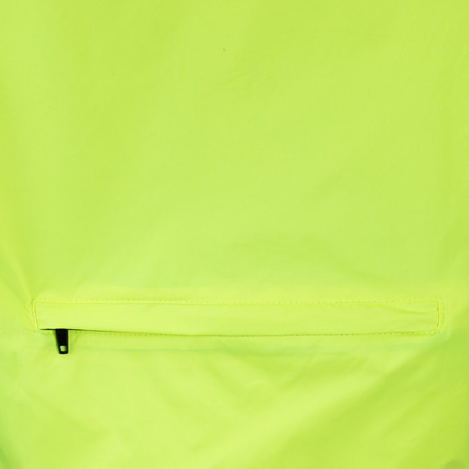 Detská bunda do dažďa neónovo žltá