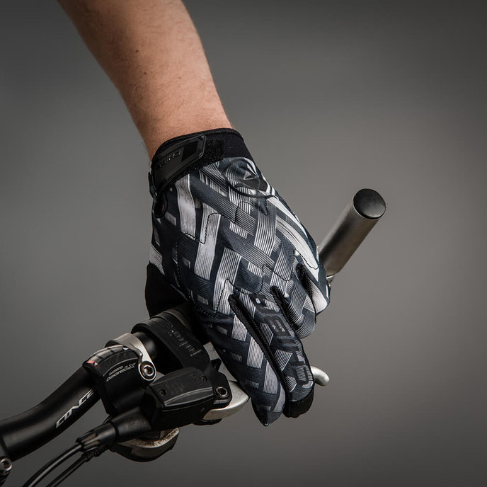 Rękawiczki rowerowe dla dorosłych Elements szare