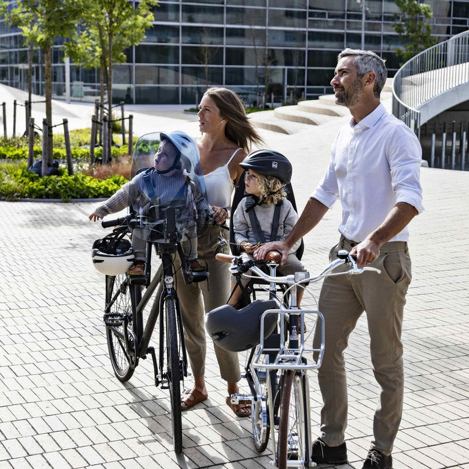 Fotelik rowerowy przedni z adapterem