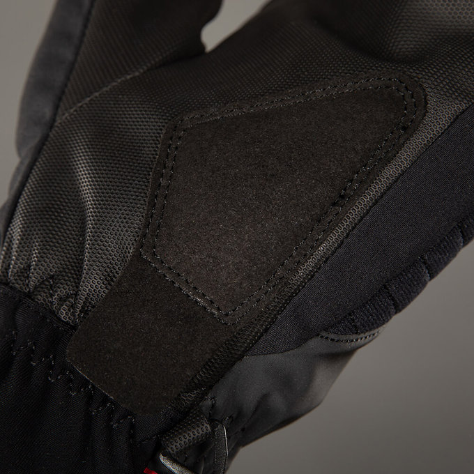 Zimowe rękawiczki rowerowe dla dorosłych Alaska Pro czarne