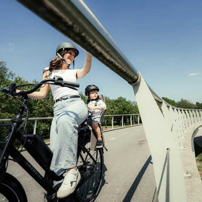 Fotelik rowerowy tylny U-me do bagażników MIK