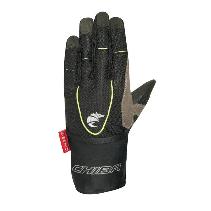 Rękawiczki rowerowe Pro Summer dla dorosłych, czarne