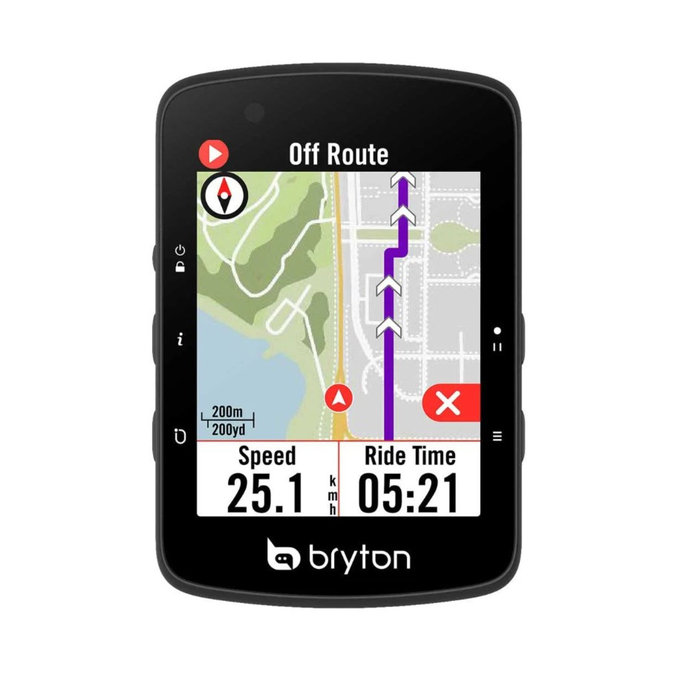 Bryton GPS cyklopočítač RIDER 650 E