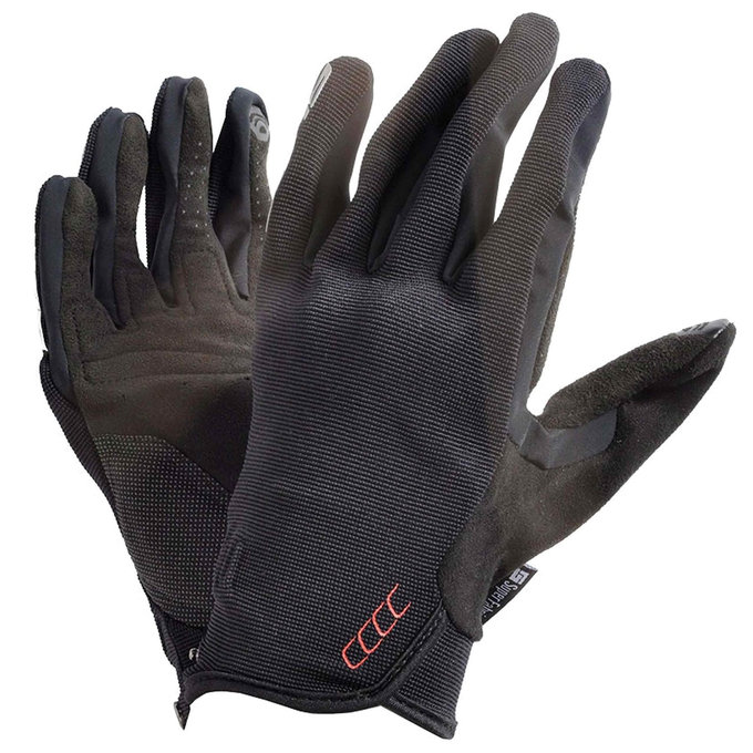 Rękawiczki rowerowe CITY czarne