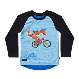 Wiatroodporna dziecięca koszulka MTB Dino