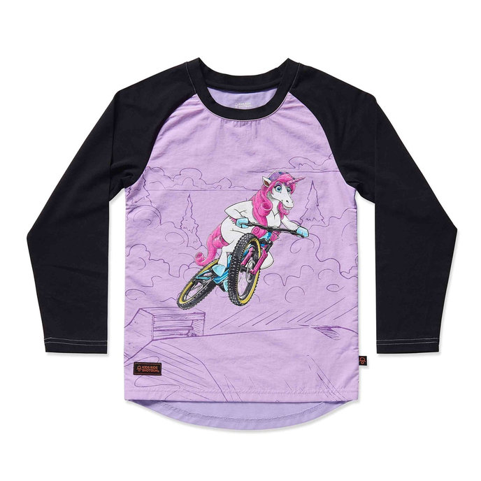 Wiatroodporna dziecięca koszulka MTB Unicorn