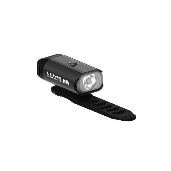 LEZYNE Svetlo na bicykel MINI Drive 400XL Čierne