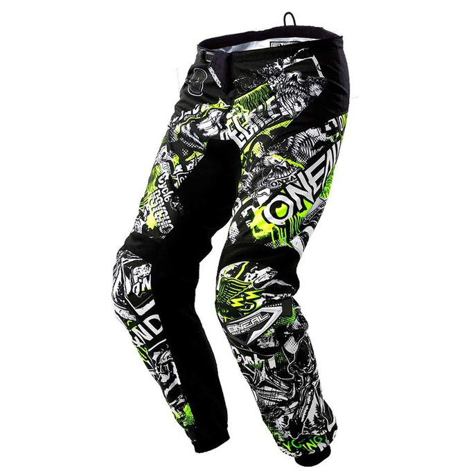 Spodnie dziecięce Element Attack żółte