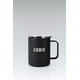 GOBIK kubek metalowy BLACK MUGEN 350 ml