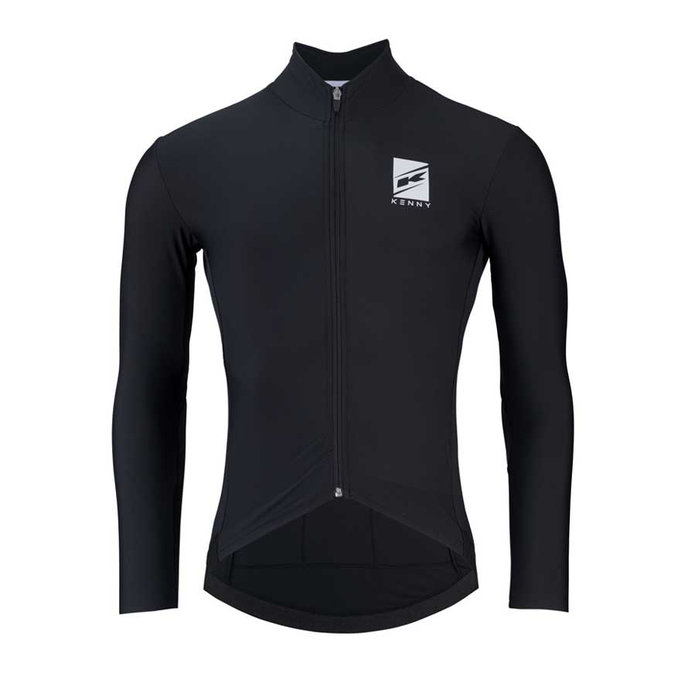 Zimowa koszulka rowerowa ESCAPE Black