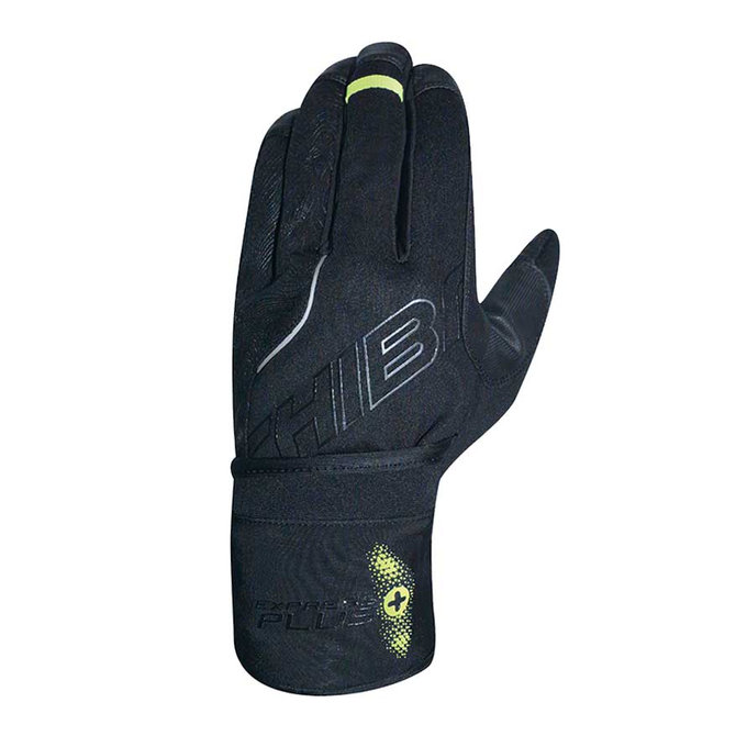 Zimowe rękawiczki rowerowe dla dorosłych Express+ czarne