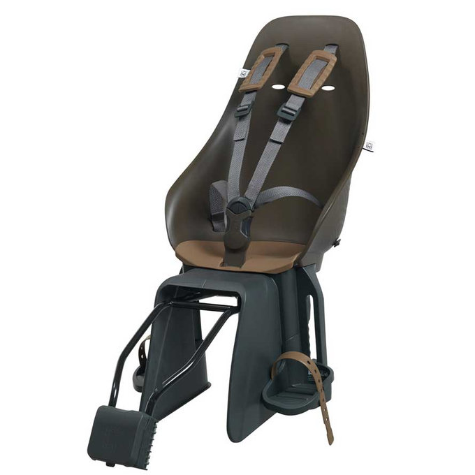 Fotelik rowerowy tylny Ta-ke z adapterem i bagażnikiem na ramę SET