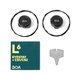 Zapasowy system mocowania BOA® L6 2 szt. L+P