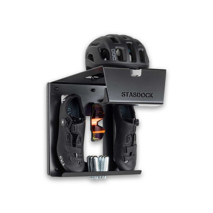 Uchwyt na rower montowany na ścianie - Happy Black