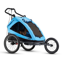 Przyczepka rowerowa TaXXi Elite 2 niebieska