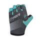 Rękawiczki rowerowe Solar dla dorosłych turkusowe