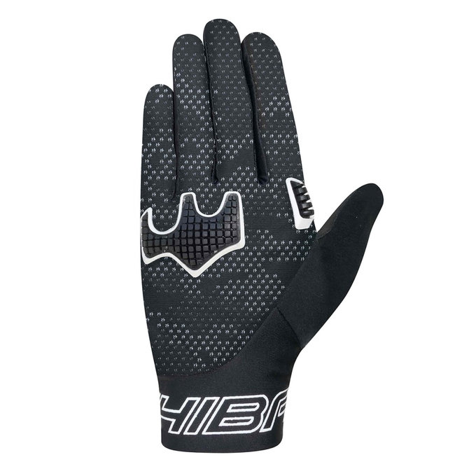 Rękawiczki rowerowe dla dorosłych Infinity czarno-białe